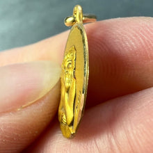 Load image into Gallery viewer, French Augis Raphael’s Cherub 18K Yellow Gold Charm Pendant