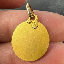 Load image into Gallery viewer, French Augis Raphael’s Cherub 18K Yellow Gold Charm Pendant