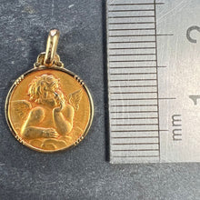 Load image into Gallery viewer, French Charma Raphael’s Cherub 18K Yellow Gold Charm Pendant