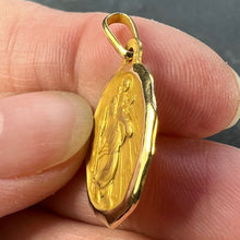 Load image into Gallery viewer, Augis Grun French Saint Christopher 18K Yellow Gold Charm Pendant