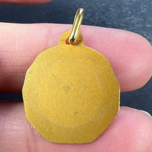 Load image into Gallery viewer, Augis Grun French Saint Christopher 18K Yellow Gold Charm Pendant