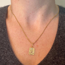 Load image into Gallery viewer, Augis Plus Qu’Hier 18K Yellow White Gold Enamel Ruby Love Charm Pendant