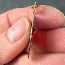 Load image into Gallery viewer, French City of Paris Coat of Arms 18k Gold Plique-A-Jour Enamel Charm Pendant