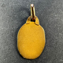 Load image into Gallery viewer, Vintage French Perroud Saint Christopher 18K Yellow Gold Medal Pendant