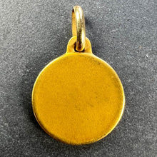Load image into Gallery viewer, French Augis Mazzoni Jesus Christ Crown of Thorns  18K Yellow Gold Medal Pendant