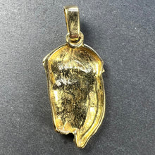 Load image into Gallery viewer, French Jesus Christ Crown of Thorns  18K Yellow Gold Medal Pendant