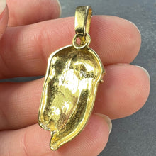 Load image into Gallery viewer, French Jesus Christ Crown of Thorns  18K Yellow Gold Medal Pendant