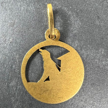 Load image into Gallery viewer, French 18K Yellow Gold Dog House Charm Pendant