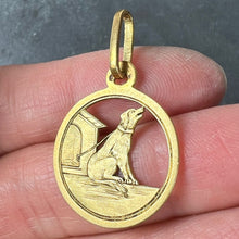 Load image into Gallery viewer, French 18K Yellow Gold Dog House Charm Pendant