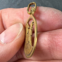 Load image into Gallery viewer, French 18K Yellow Gold Dog House Charm Pendant