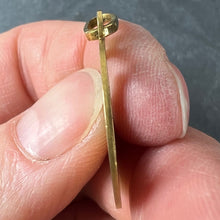 Load image into Gallery viewer, French 18K Yellow Gold Dog House Charm Pendant