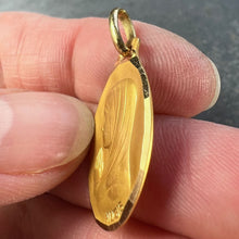Load image into Gallery viewer, French Augis Virgin Mary 18K Yellow Gold Medal Pendant