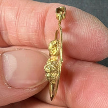 Load image into Gallery viewer, French 18K Yellow Gold Ares Sheep Ram Zodiac Charm Pendant