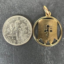 Load image into Gallery viewer, French Jesus Christ 18K Yellow Gold Charm Pendant