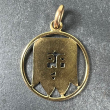 Load image into Gallery viewer, French Jesus Christ 18K Yellow Gold Charm Pendant