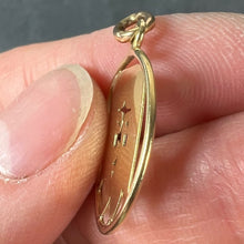 Load image into Gallery viewer, French Jesus Christ 18K Yellow Gold Charm Pendant