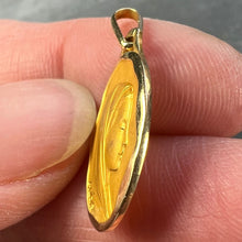 Load image into Gallery viewer, French Augis Virgin Mary 18K Yellow Gold Religious Medal Pendant