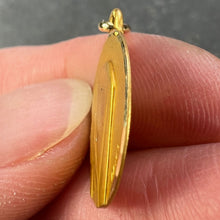 Load image into Gallery viewer, French Augis Virgin Mary 18K Yellow Gold Religious Medal Pendant