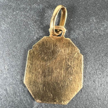 Load image into Gallery viewer, French Grun Saint Christopher 18K Yellow Gold Charm Pendant Medal