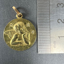 Load image into Gallery viewer, French Raphael’s Cherub Stars 18K Yellow Gold Diamond Charm Pendant