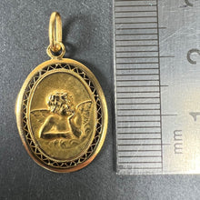Load image into Gallery viewer, French Raphael’s Cherub 18K Yellow Gold Charm Pendant