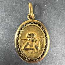Load image into Gallery viewer, French Raphael’s Cherub 18K Yellow Gold Charm Pendant