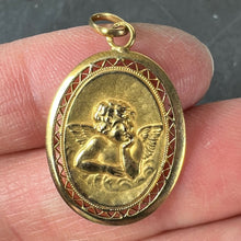 Load image into Gallery viewer, French Raphael’s Cherub 18K Yellow Gold Charm Pendant