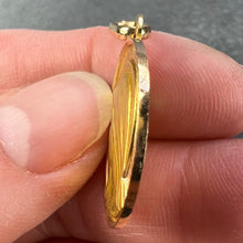 Load image into Gallery viewer, French Dropsy Perroud Virgin Mary 18K Yellow Gold Medal Pendant