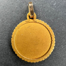 Load image into Gallery viewer, French Pageli Virgin Mary 18K Yellow Gold Medal Pendant