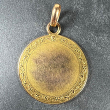 Load image into Gallery viewer, French Dropsy 18K Yellow Gold Madonna and Child Alma Mater Medal Pendant
