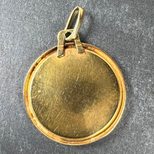 Load image into Gallery viewer, French Scorpio Starsign Zodiac 18K Yellow Gold Charm Medal Pendant