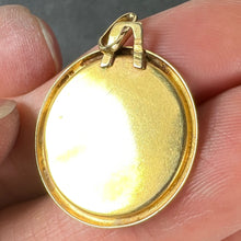 Load image into Gallery viewer, French Scorpio Starsign Zodiac 18K Yellow Gold Charm Medal Pendant