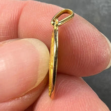 Load image into Gallery viewer, Small Virgin Mary Miraculous Medal 18K Yellow Gold Charm Pendant