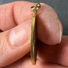 Load image into Gallery viewer, French Religious Jesus Christ Holy Communion 18K Yellow Gold Medal Pendant