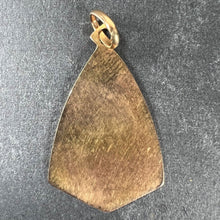 Load image into Gallery viewer, French Saint Christopher 18K Yellow Gold Charm Pendant Medal