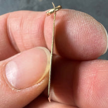 Load image into Gallery viewer, French Saint Christopher 18K Yellow Gold Charm Pendant Medal