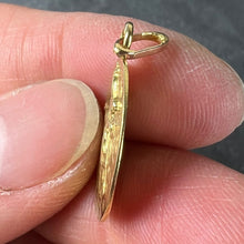 Load image into Gallery viewer, French Lasserre St Scapulaire Madonna Sacred Heart 18K Yellow Gold Medal Pendant