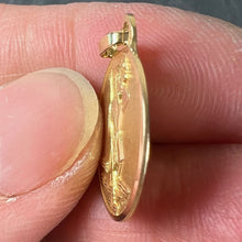 Load image into Gallery viewer, Vintage French Saint Christopher 18K Yellow Gold Charm Pendant Medal