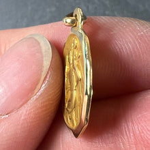 Load image into Gallery viewer, Augis Grun French Saint Christopher 18K Yellow Gold Charm Pendant