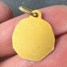 Load image into Gallery viewer, Augis Grun French Saint Christopher 18K Yellow Gold Charm Pendant