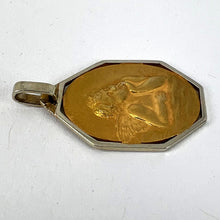 Load image into Gallery viewer, French Raphael’s Cherub 18K Yellow White Gold Charm Pendant