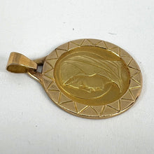 Load image into Gallery viewer, French Virgin Mary 18K Yellow Gold Medal Pendant
