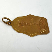 Load image into Gallery viewer, French First Communion 18K Yellow Gold Medal Pendant