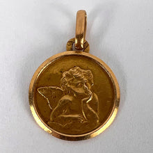 Load image into Gallery viewer, French Rafael’s Cherub 18K Yellow Gold Charm Pendant