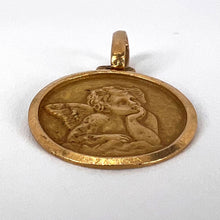Load image into Gallery viewer, French Rafael’s Cherub 18K Yellow Gold Charm Pendant
