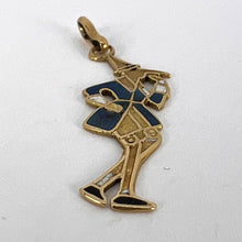 Load image into Gallery viewer, French Pinocchio 9 Karat Yellow Gold Enamel Charm Pendant