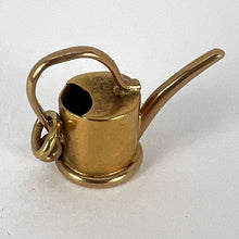 Load image into Gallery viewer, 18K Yellow Gold Watering Can Charm Pendant