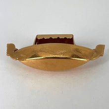 Load image into Gallery viewer, Italian Gondola 18K Yellow Gold Charm Pendant