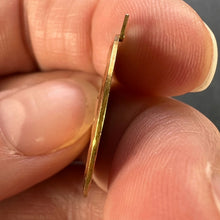 Load image into Gallery viewer, Vintage French St Christopher 18K Yellow Gold Charm Pendant Medal