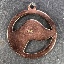 Load image into Gallery viewer, French Beagle Dog 12 Karat Rose Gold Enamel Charm Pendant